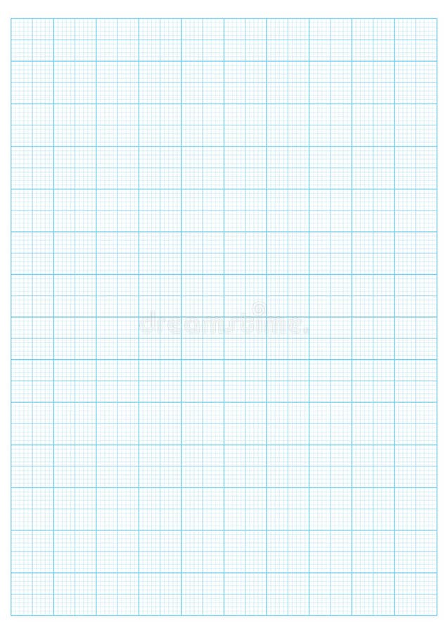 aankunnen ironie boog Blue Grid Paper 2.0 Cm A3 Grid and Graph Scale 1:50 Vector Stock Vector -  Illustration of school, math: 150194056