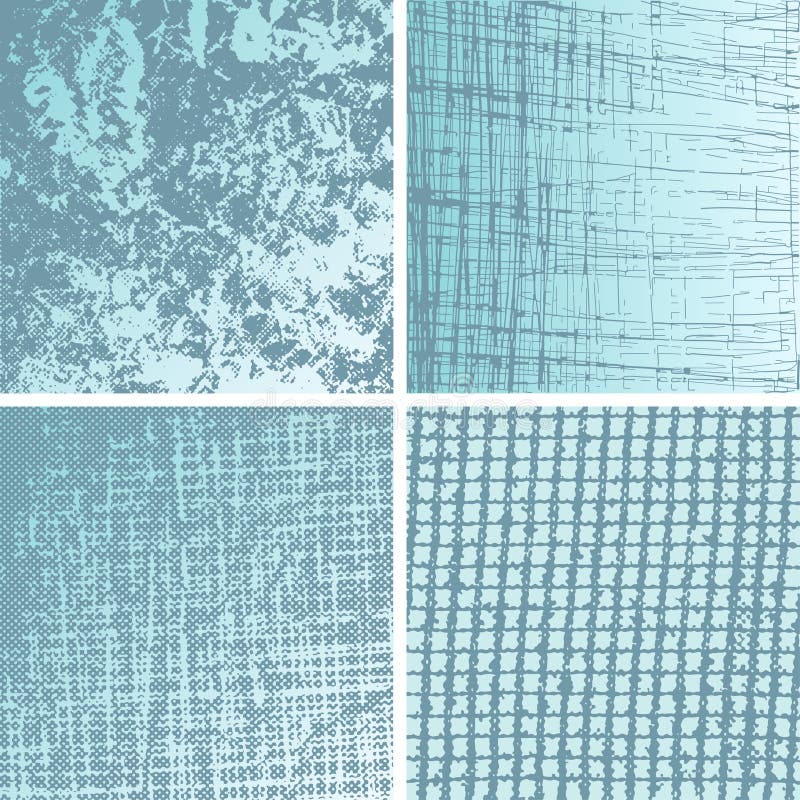 Blue grunge backgrounds collection