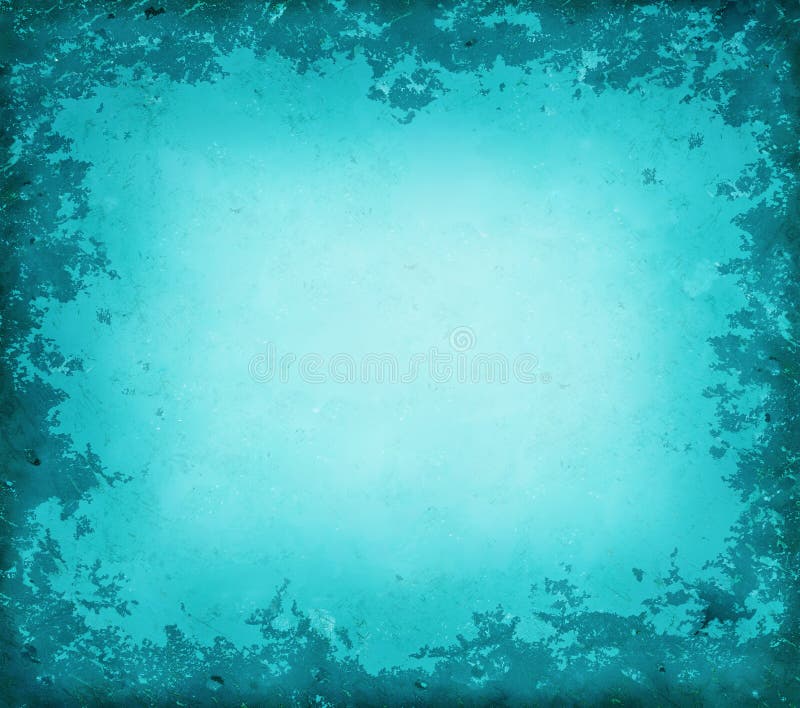 Blue Grunge Border Stock Images - Image: 22197574