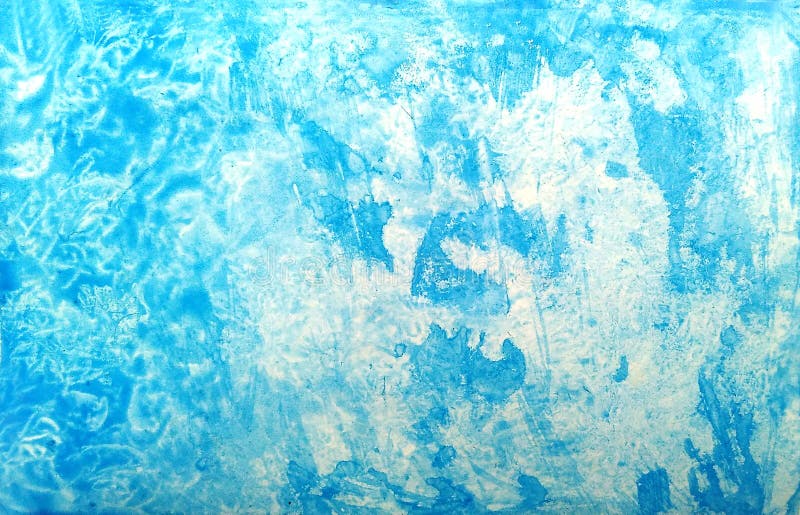 Blue grunge texture watercolor background. Artistic paint watercolour stains. royalty free illustration Blue grunge texture watercolor background. Artistic paint watercolour stains. royalty free illustration