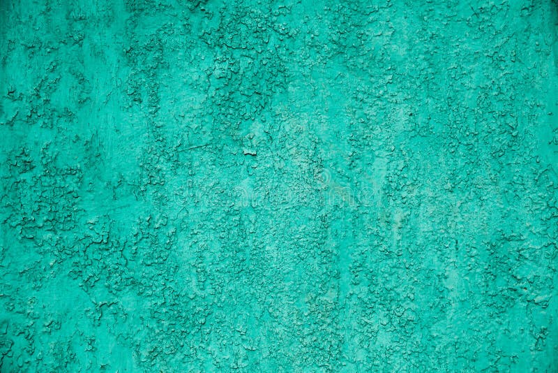 Blue Grunge Textured Wall. Abstract Green Background. Stock Image