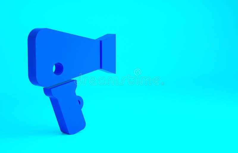 Blue hair dryer clipart - wide 1