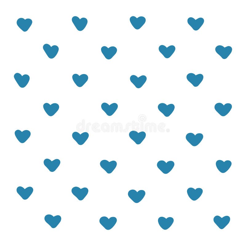 Wrapping Paper With Hearts, Vector Stock Vector - Illustration of love ...