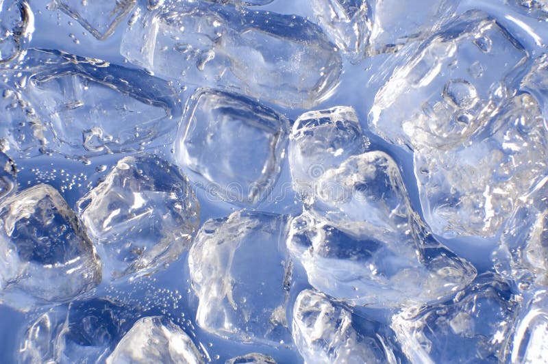 Cracked Ice Surface (background, Texture) Stock Image Image of