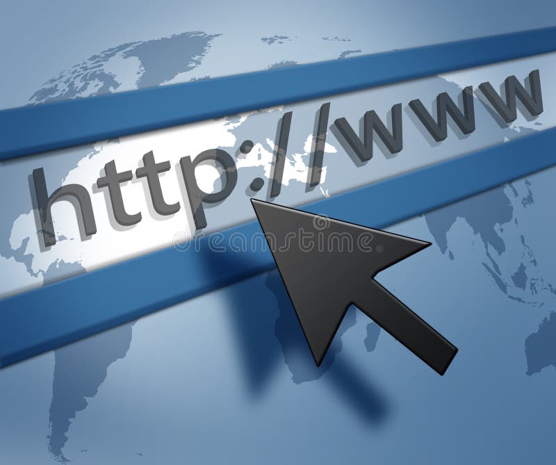 Blue Background stock illustration. Illustration of http 8183653