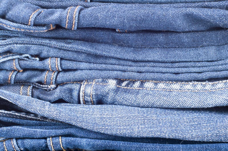 Blue Jean Background .Blue Denim Jeans Texture. Jeans Background Stock Photo - Image of dark