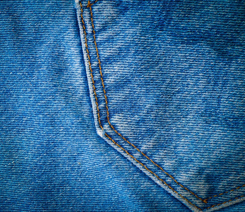 Blue jeans back pocket stock photo. Image of everyday - 107232802