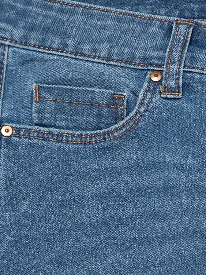 Blue Jeans . Detail of Vintage Blue Jeans Texture with Pocket Stock ...