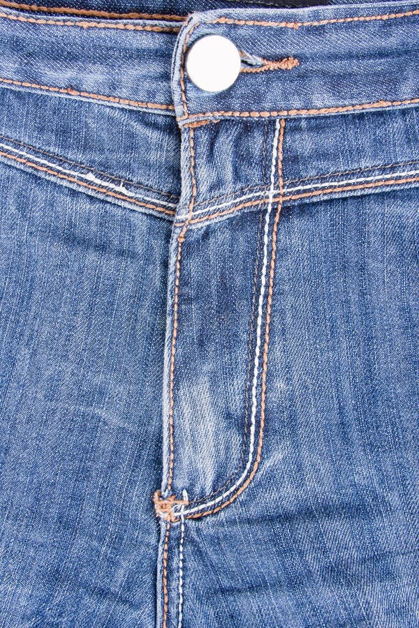 Jeans front pocket stock image. Image of fiber, cloth 34448365