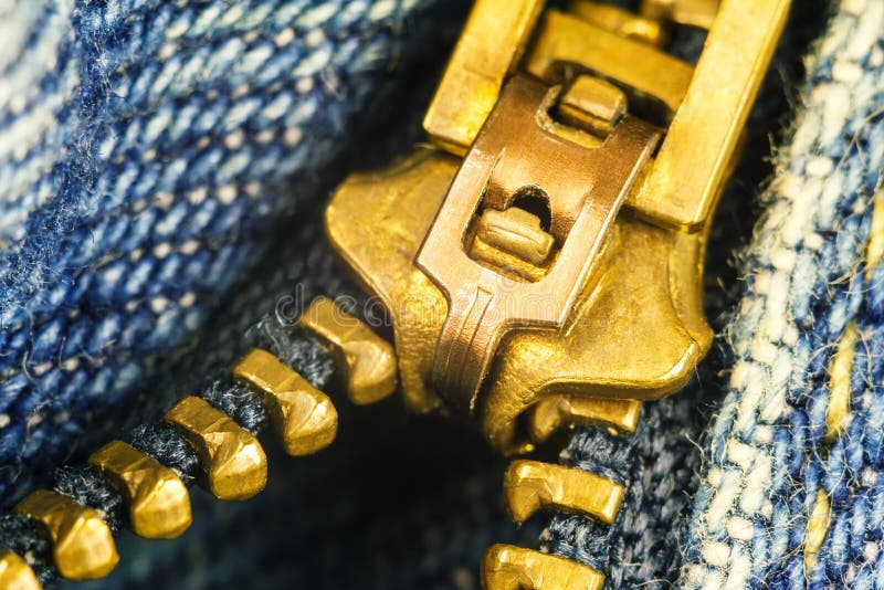 Unzipped Jeans Fly stock image. Image of button, work, zipper 992397