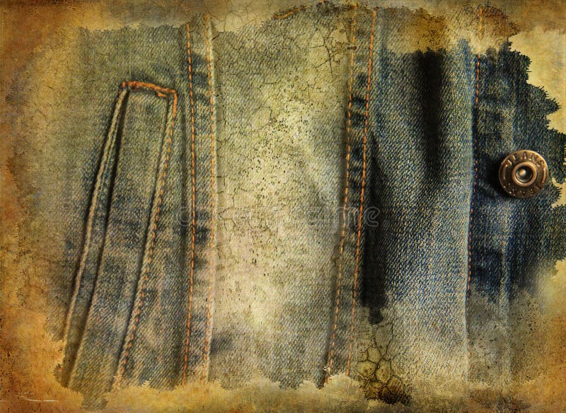 Blue jeans grunge background