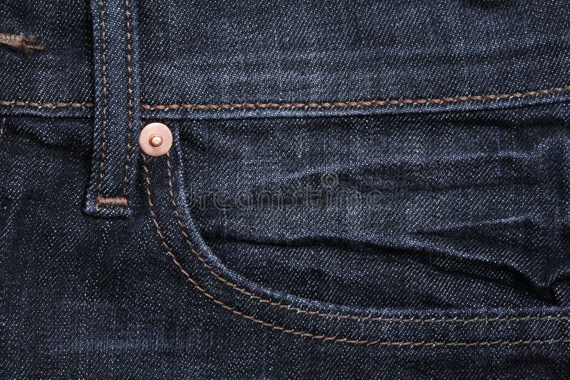 Blue jeans pocket stock image. Image of jeans, denim 26441073