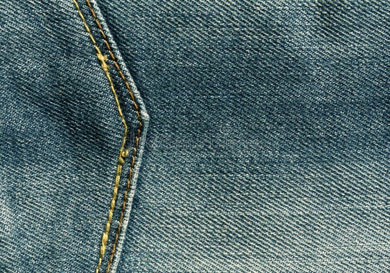 Blue Jeans with Pocket Texture. Stock Image - Image of jeans, canvas ...