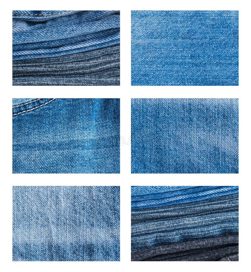 Blue Jeans and Stitches Texture. Denim Background with Seam Stock Photo ...