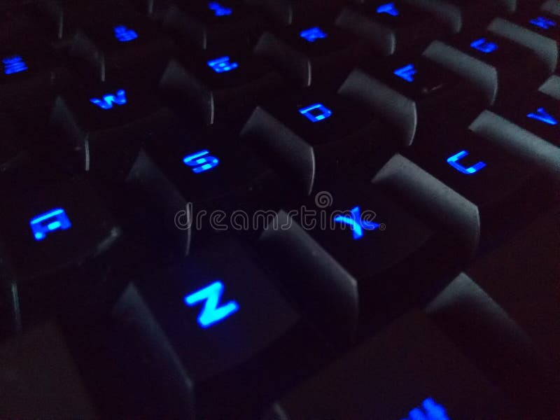 Blue keyboard stock image. Image of blue, keyboard, button - 115405867