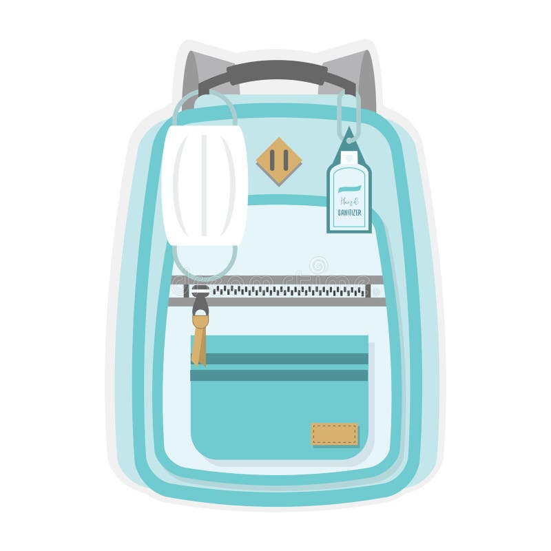 Vector Illustration Of School Bag - Back To School Royalty Free