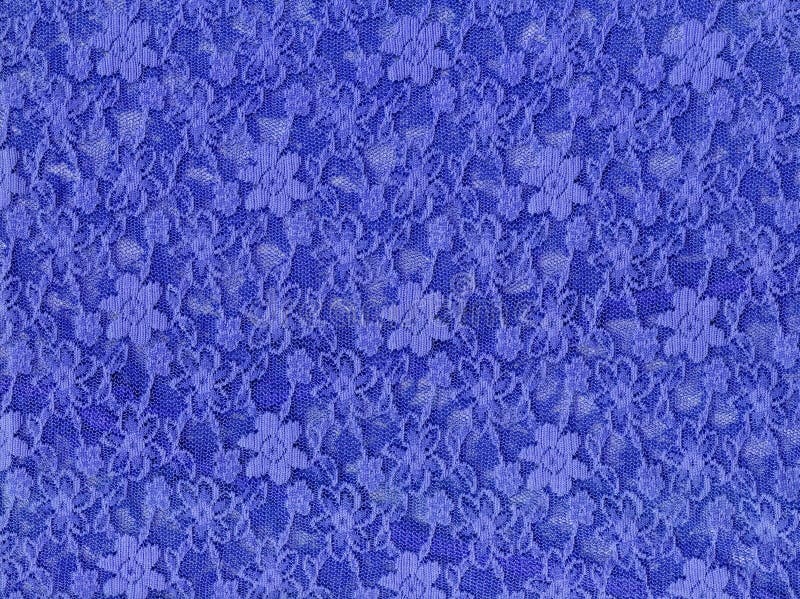 Blue Lace Fabric Textile Texture Stock ...