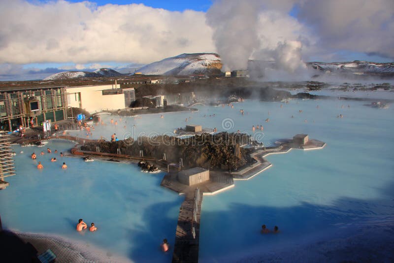The Famous Blue Lagoon Near Reykjavik, Iceland Stock Image Image of land, lagoon 50373701