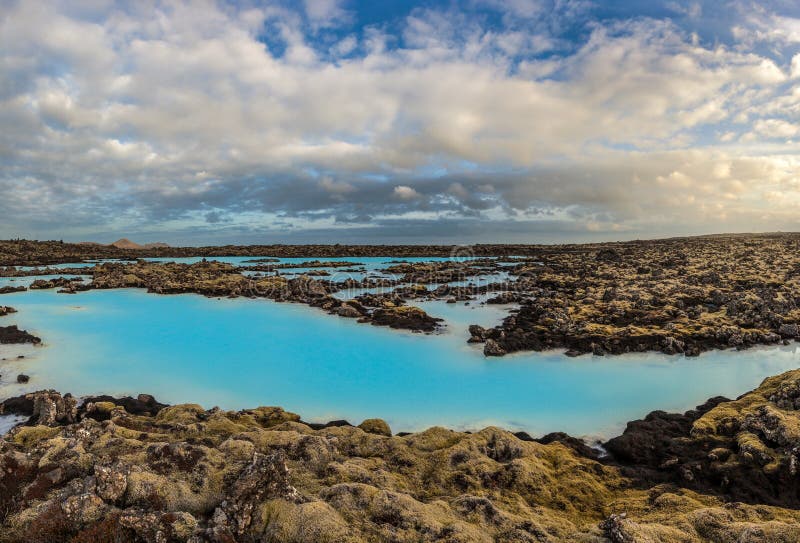 Blue lagoon hot spring, Iceland stock images Blue lagoon hot spring, Iceland stock images