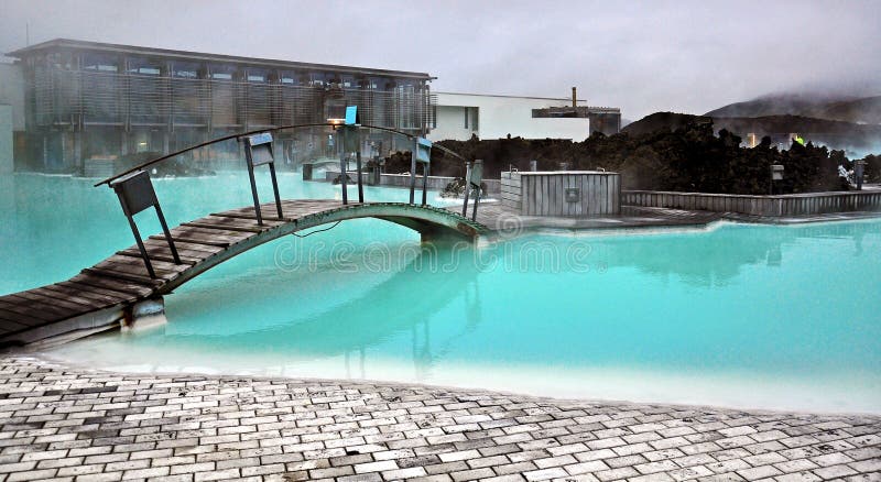 Blue lagoon in Iceland