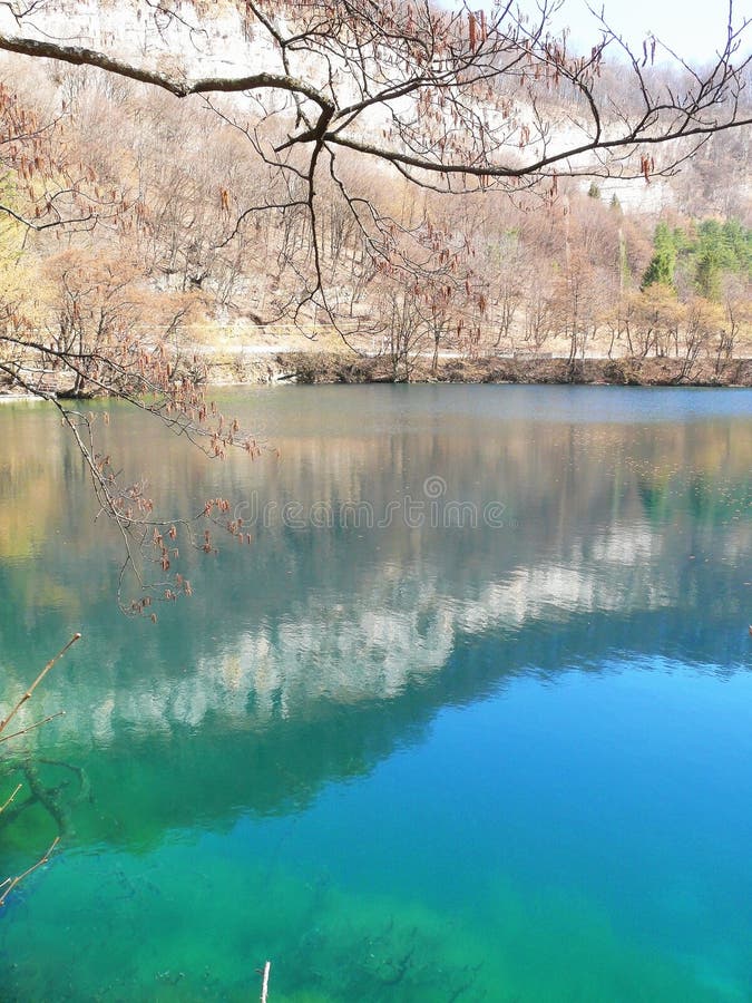 Blue lake Russia Kabardino-Balkaria