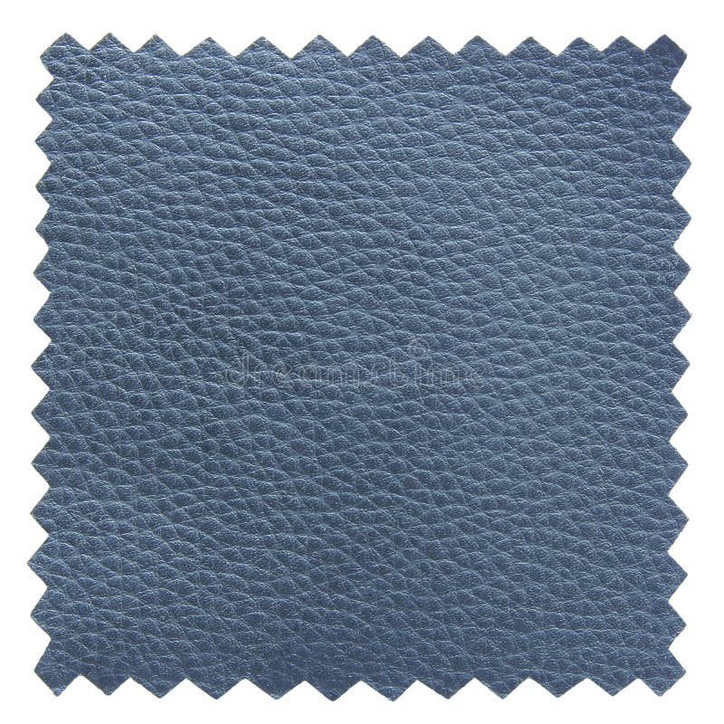 Blue leather samples texture