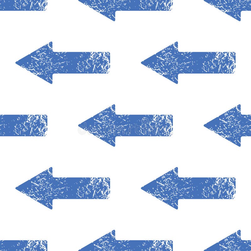 Blue left arrow pattern stock vector. Illustration of arrow 53711999