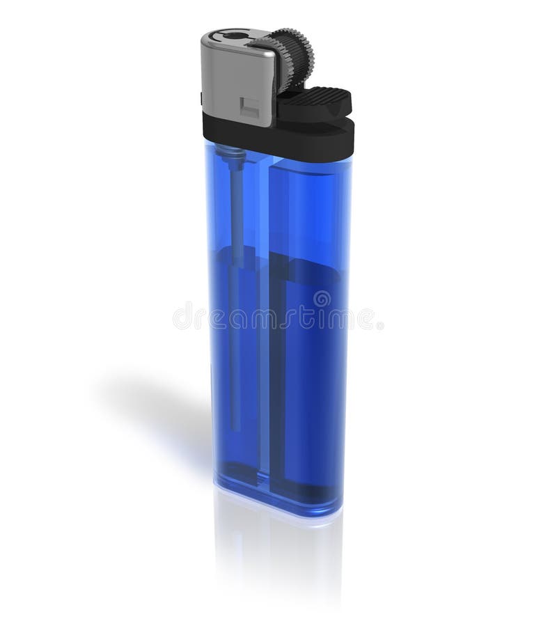 Blue lighter