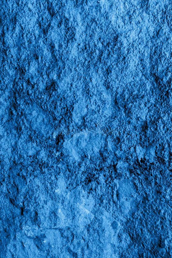 Blue Limestone Rock with Visible Details. Background or Texture Stock