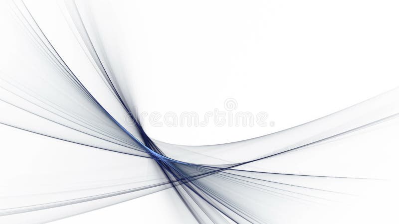 Blue linear flowing energy, abstract motion royalty free illustration