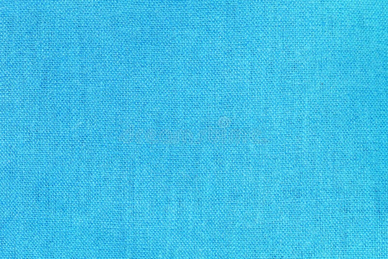 Blue Linen Texture and Background Seamless or Blue Fabric Texture Stock