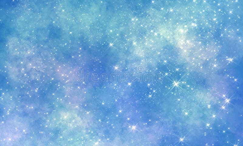 Blue Magenta Deep Cosmic Bright Pleasant Light Multicolor Rich Background  with Nebulae and Many Stars and Sparks Stock Illustration - Illustration of  bright, cloud: 201783811