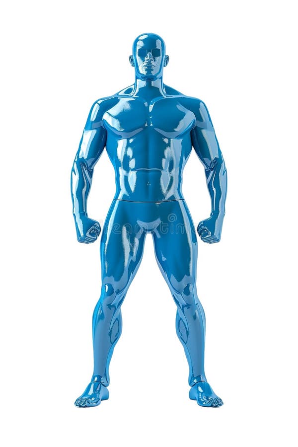 Blue male icon isolated on transparent background stock illustration