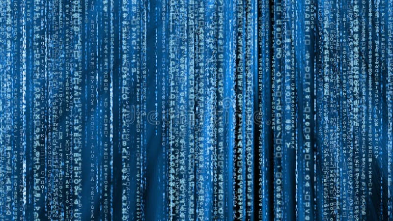 Blue Matrix background stock video. Video of blue, mainframe - 77940809