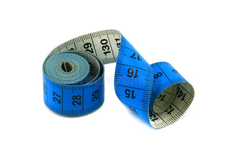 Blue measuring tape stock image. Image of renovation, gear 6521345