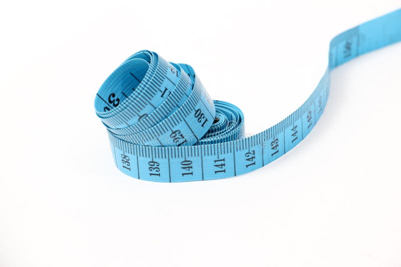 Blue measuring tape stock image. Image of curve, fashion - 49257577