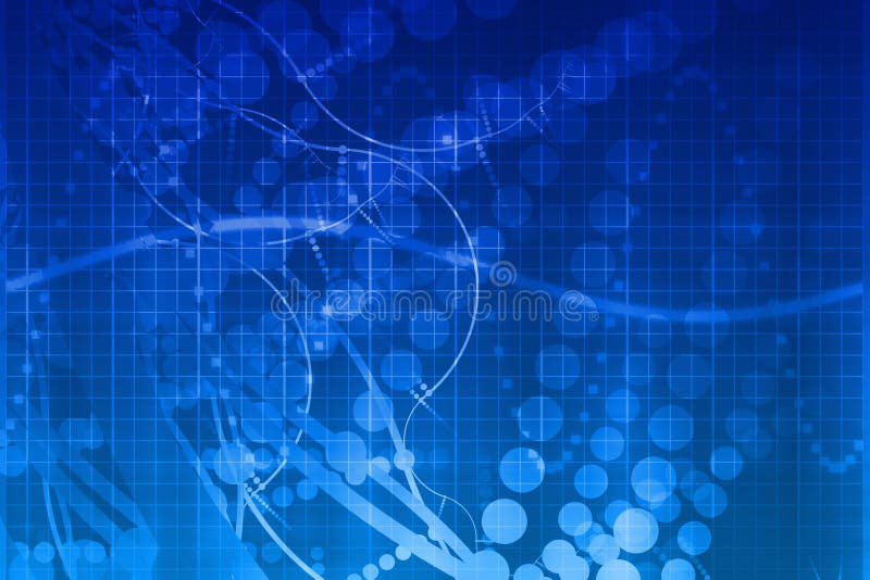 Blue Medical Science Futuristic Technology Abstract stock illustration Blue Medical Science Futuristic Technology Abstract stock illustration