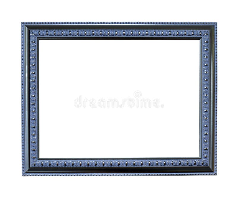 Blue metal frame