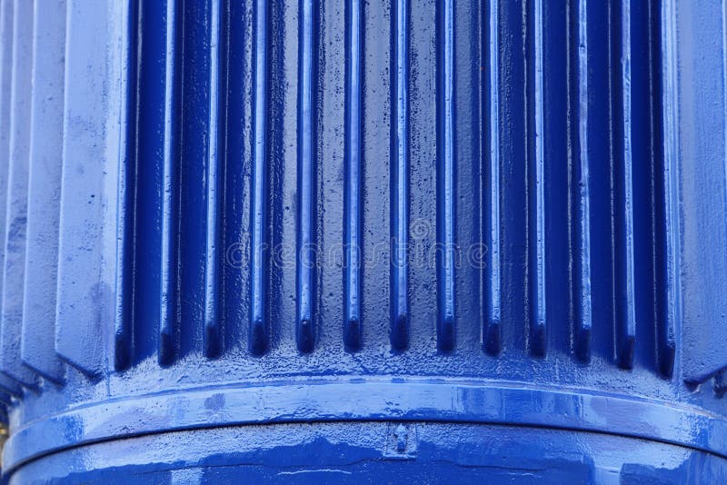 Blue Metal Industrial Background Stock Photo Image of blue, stripe
