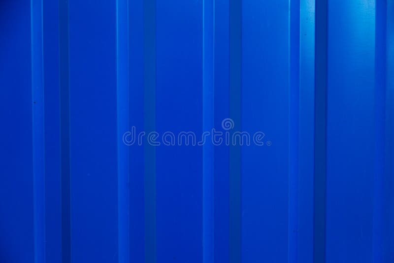 Blue Metal Sheet Background and Texture, Blue Metal Panel Stock Photo