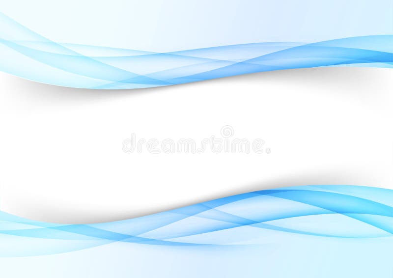 Blue mild soft futuristic swoosh gradient smoke border lines fashion poster template stock illustration Blue mild soft futuristic swoosh gradient smoke border lines fashion poster template stock illustration