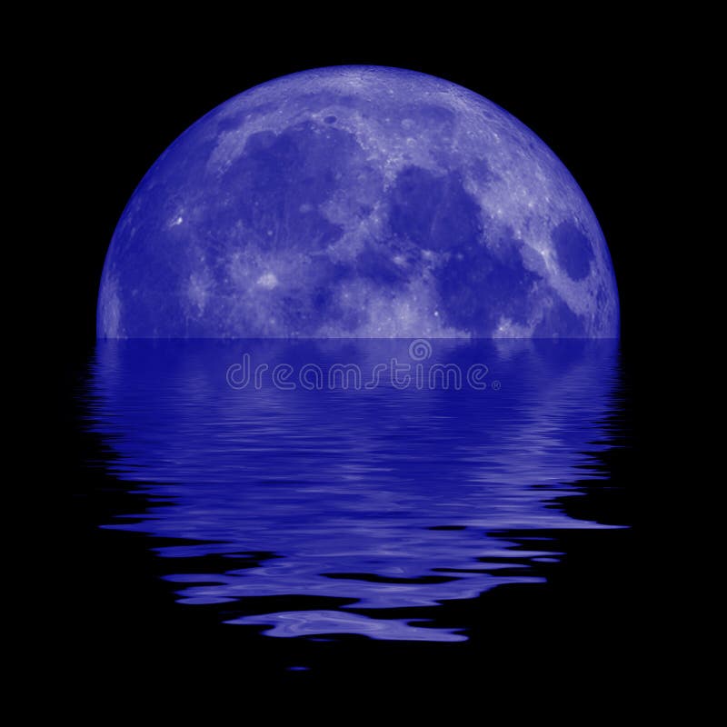 blue moon ilustracja wektor blue moon ilustracja wektor