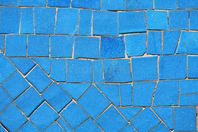 Blue mosaic