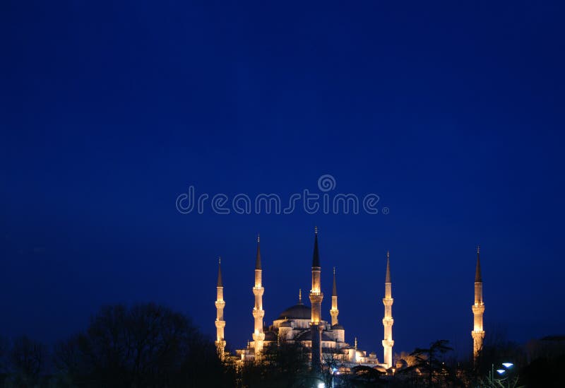 Blue Mosque stock photography