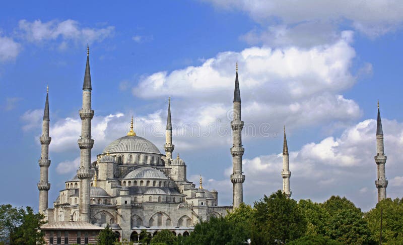 Beautiful landmark in Istanbul, Blue Mosque. Beautiful landmark in Istanbul, Blue Mosque