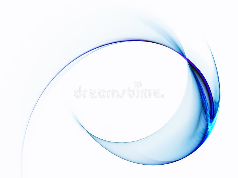 Blue Motion, Flowing Energy Stock Illustration Illustration of shape