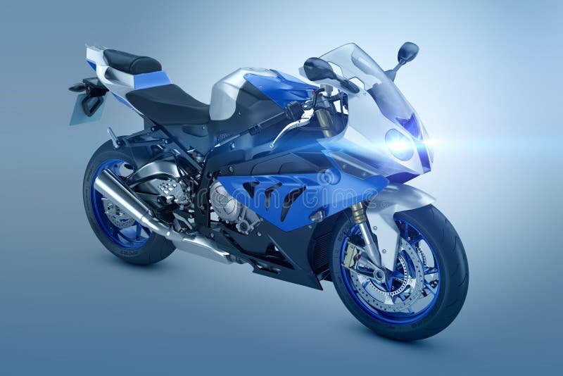 Blue Motorcycle stock illustration. Illustration of motorsport - 99839883 Blue Motorcycle stock illustration. Illustration of motorsport - 99839883