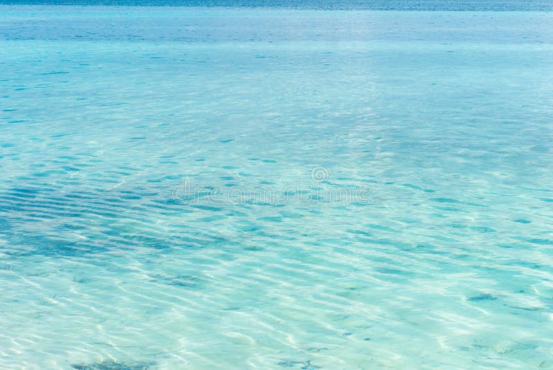 Blue Ocean Tranquil Background Stock Image Image Of Natural Clean