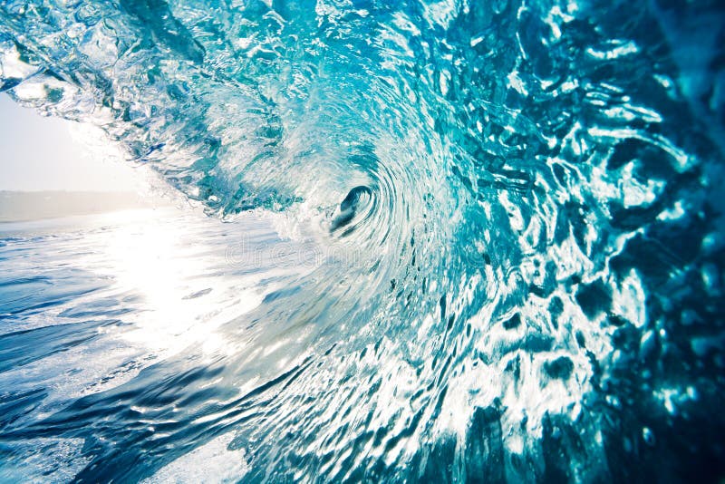 Blue Ocean Wave stock photo. Image of extreme, pure, power - 9372448
