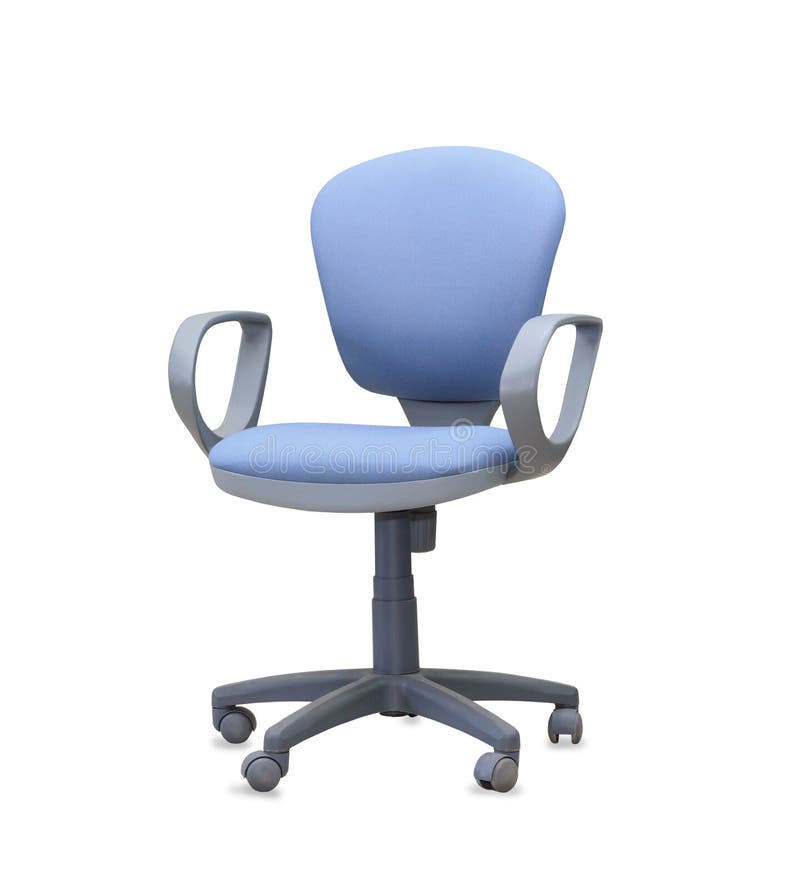 Back View of Business Woman Sitting in Office Chair and Celebrating